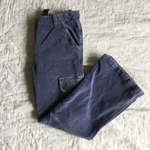Mini Boden Dusty Purple Velvet Pants Size 9 10